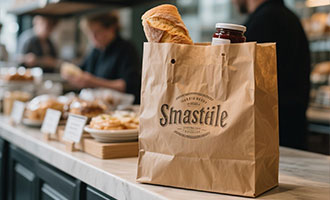 different paper types recycled kraft white coated and SOS paper