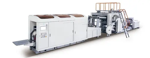 Automatic Square Bottom Paper Bag Machine