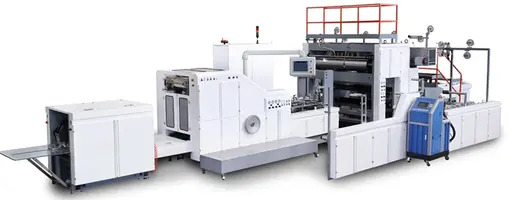 Full-Servo Automatic Square Bottom Paper Bag Machine